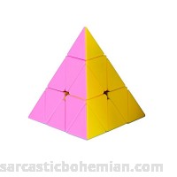 Qm-h Pyraminx Speedcubing Pink Puzzle B01BWOU66K